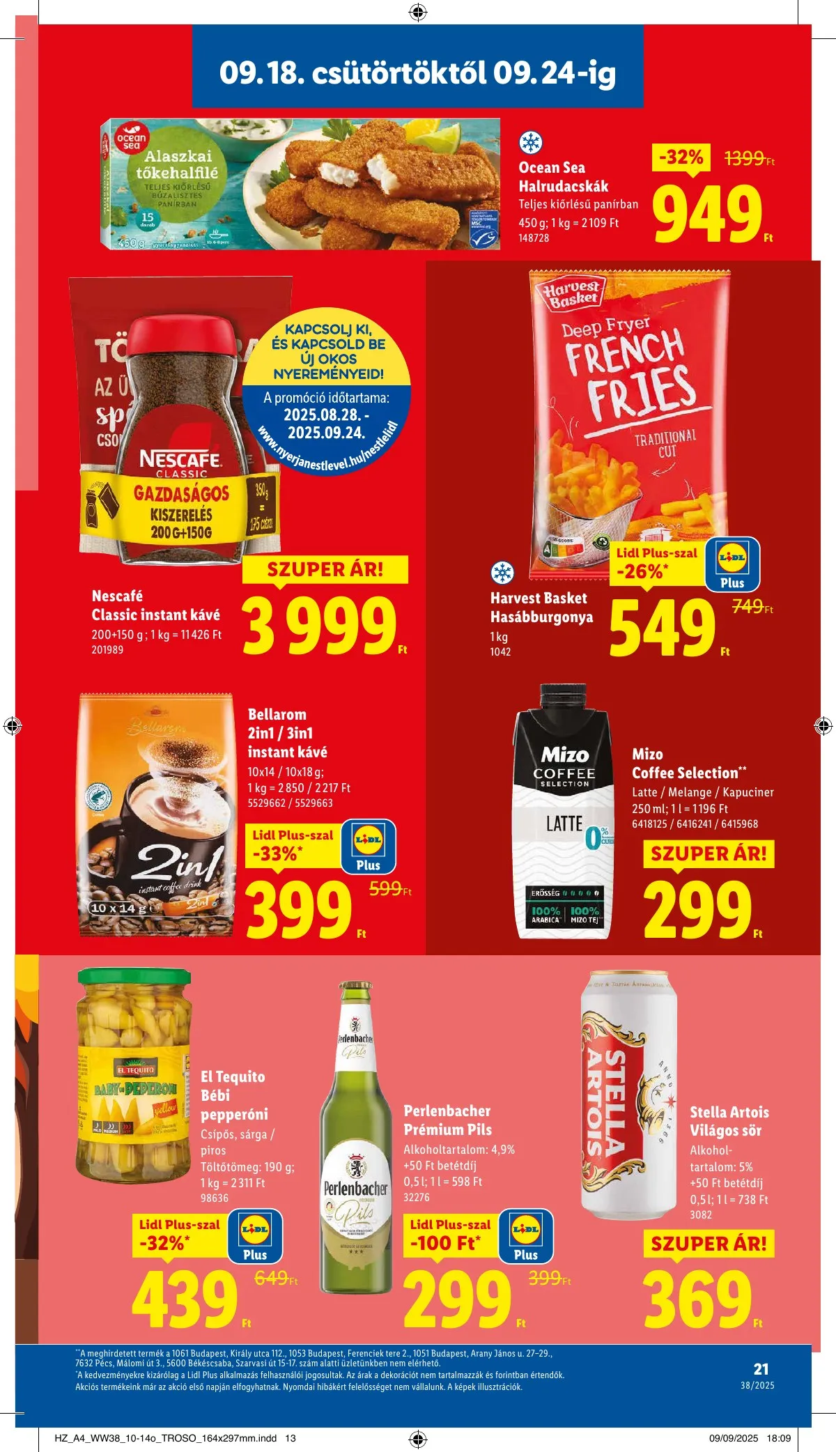 Lidl akciós újság 09.18–09.24 – 21. oldal