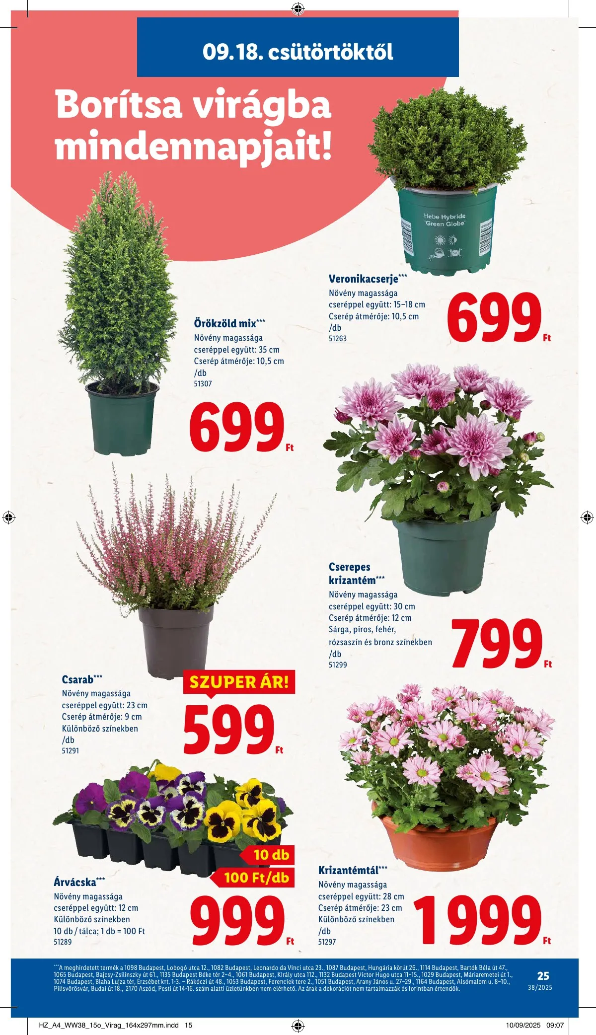 Lidl akciós újság 09.18–09.24 – 25. oldal