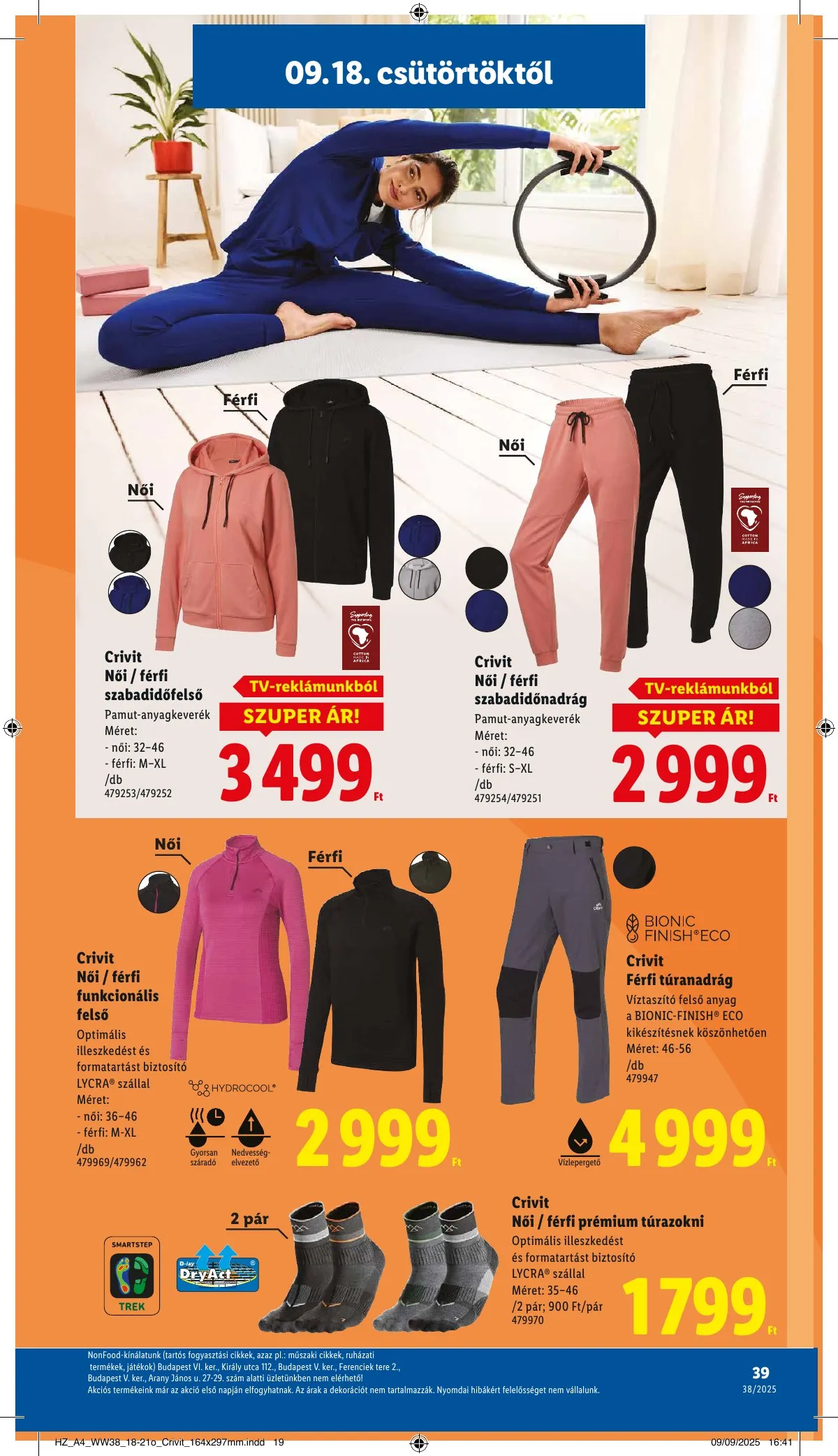 Lidl akciós újság 09.18–09.24 – 39. oldal