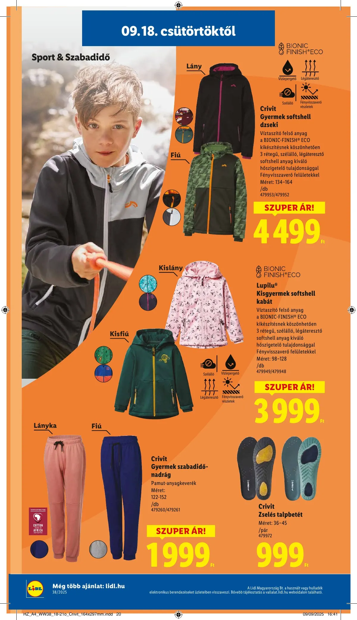 Lidl akciós újság 09.18–09.24 – 40. oldal