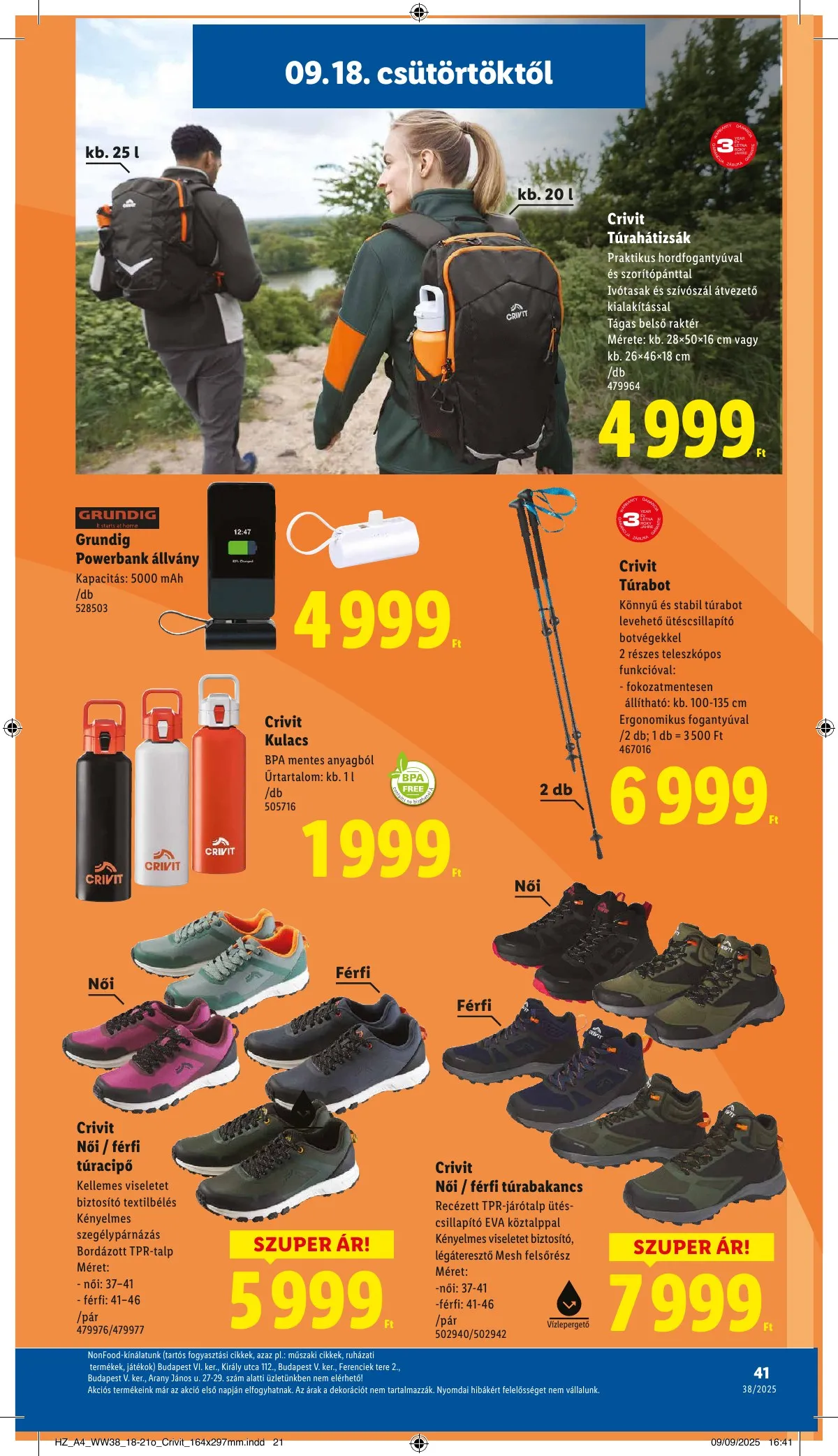Lidl akciós újság 09.18–09.24 – 41. oldal