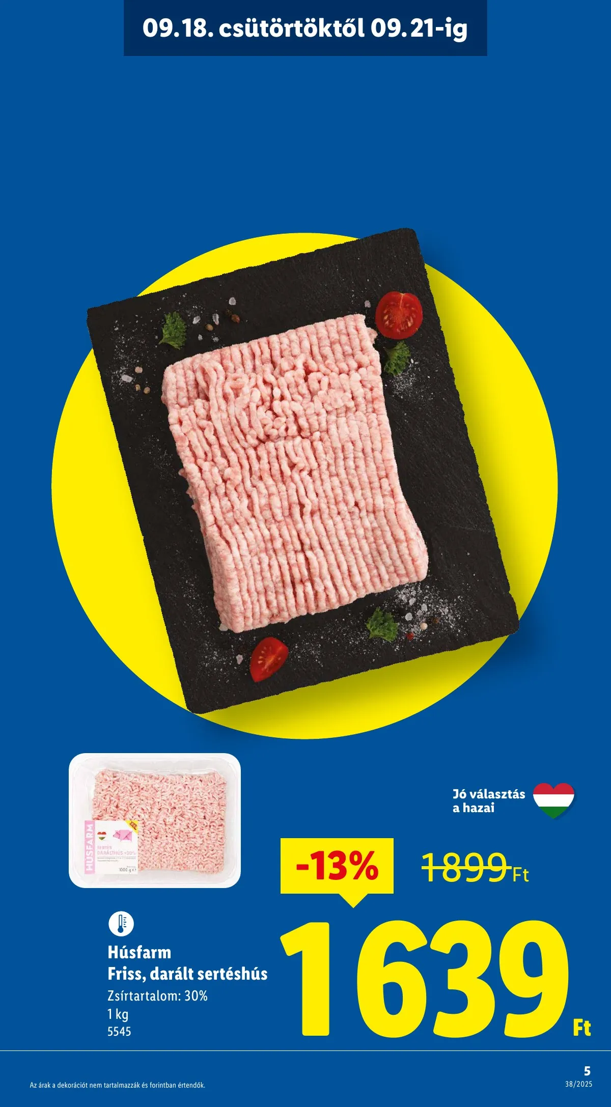 Lidl akciós újság 09.18–09.24 – 5. oldal