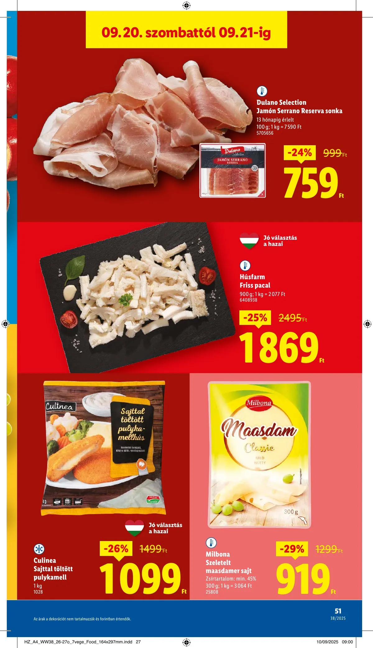 Lidl akciós újság 09.18–09.24 – 51. oldal