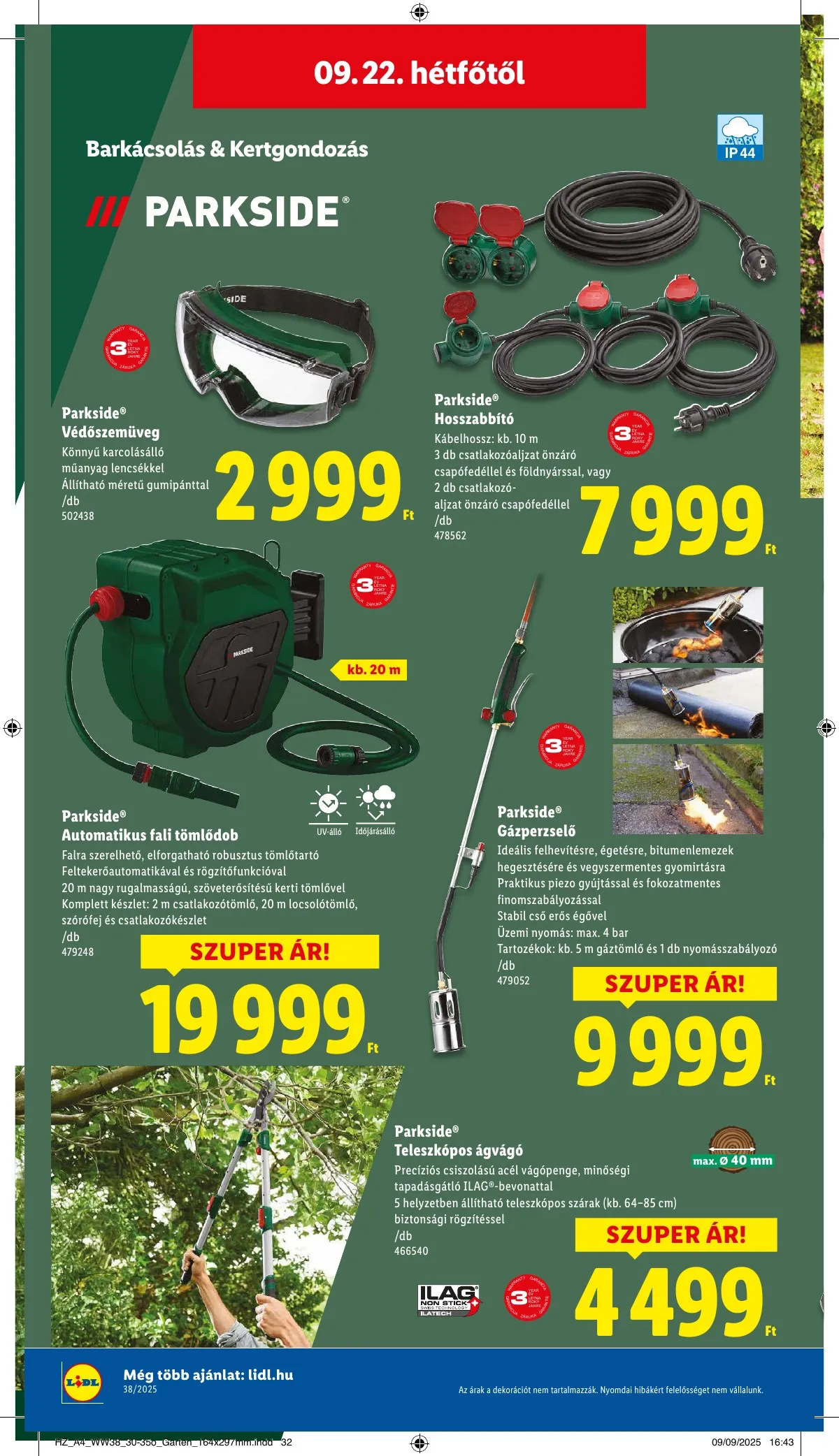 Lidl akciós újság 09.18–09.24 – 56. oldal