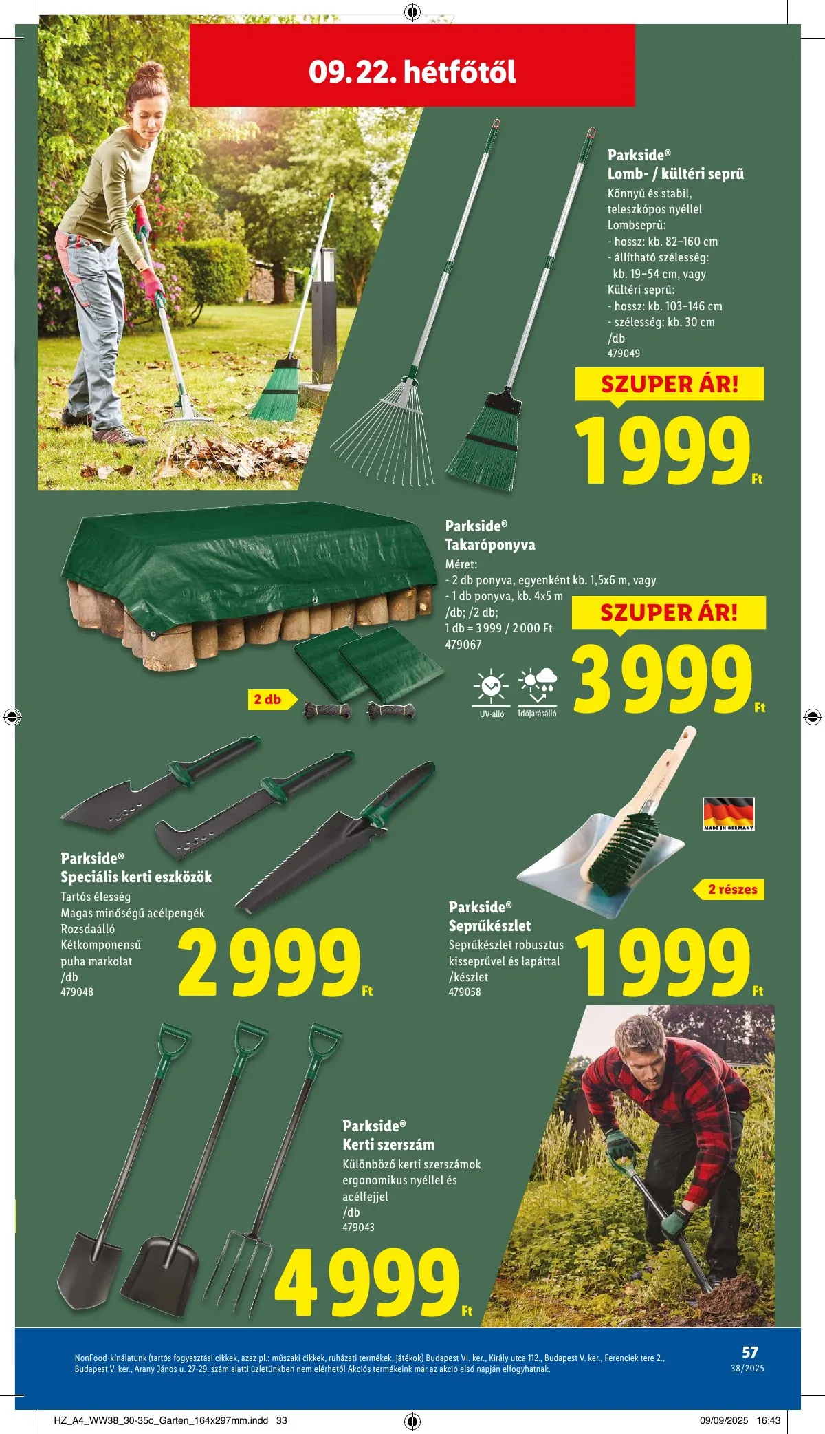 Lidl akciós újság 09.18–09.24 – 57. oldal