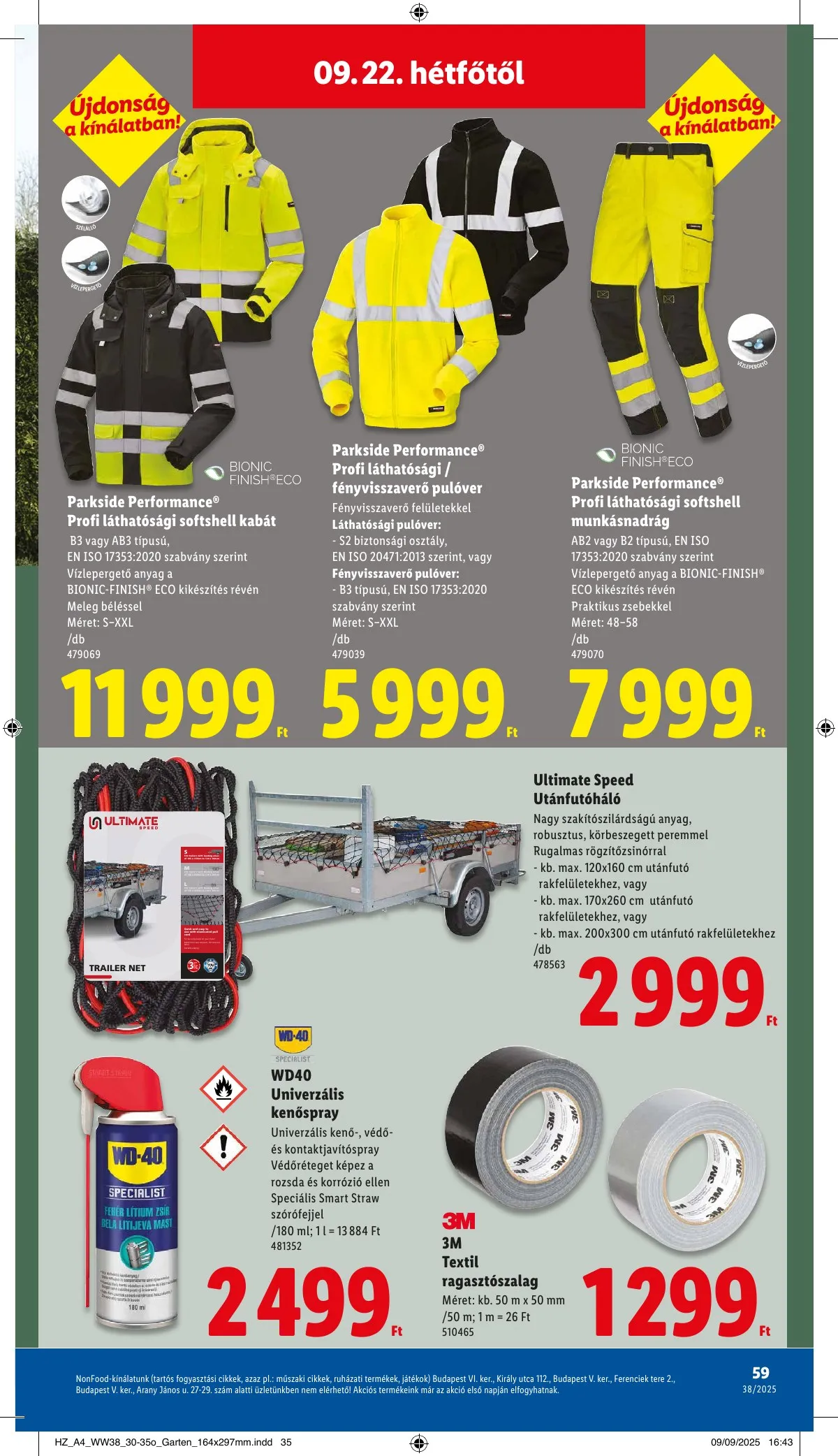 Lidl akciós újság 09.18–09.24 – 59. oldal