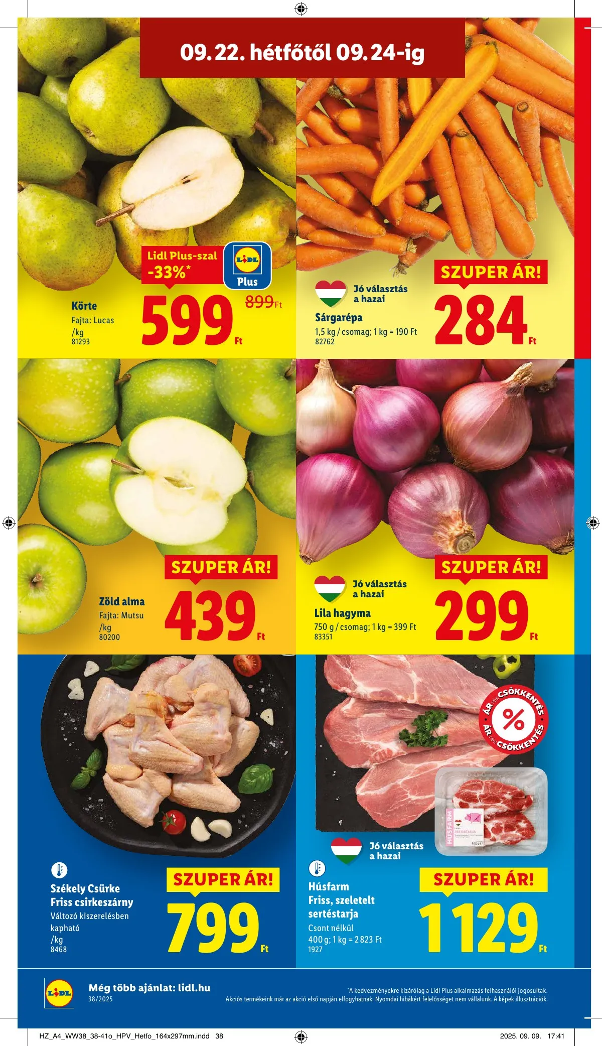 Lidl akciós újság 09.18–09.24 – 62. oldal