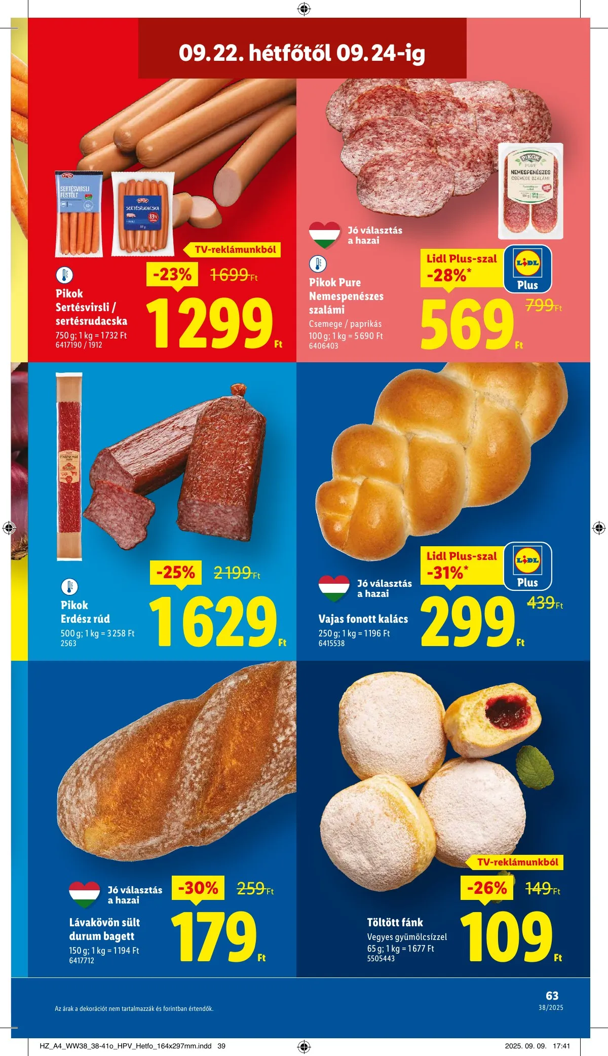 Lidl akciós újság 09.18–09.24 – 63. oldal