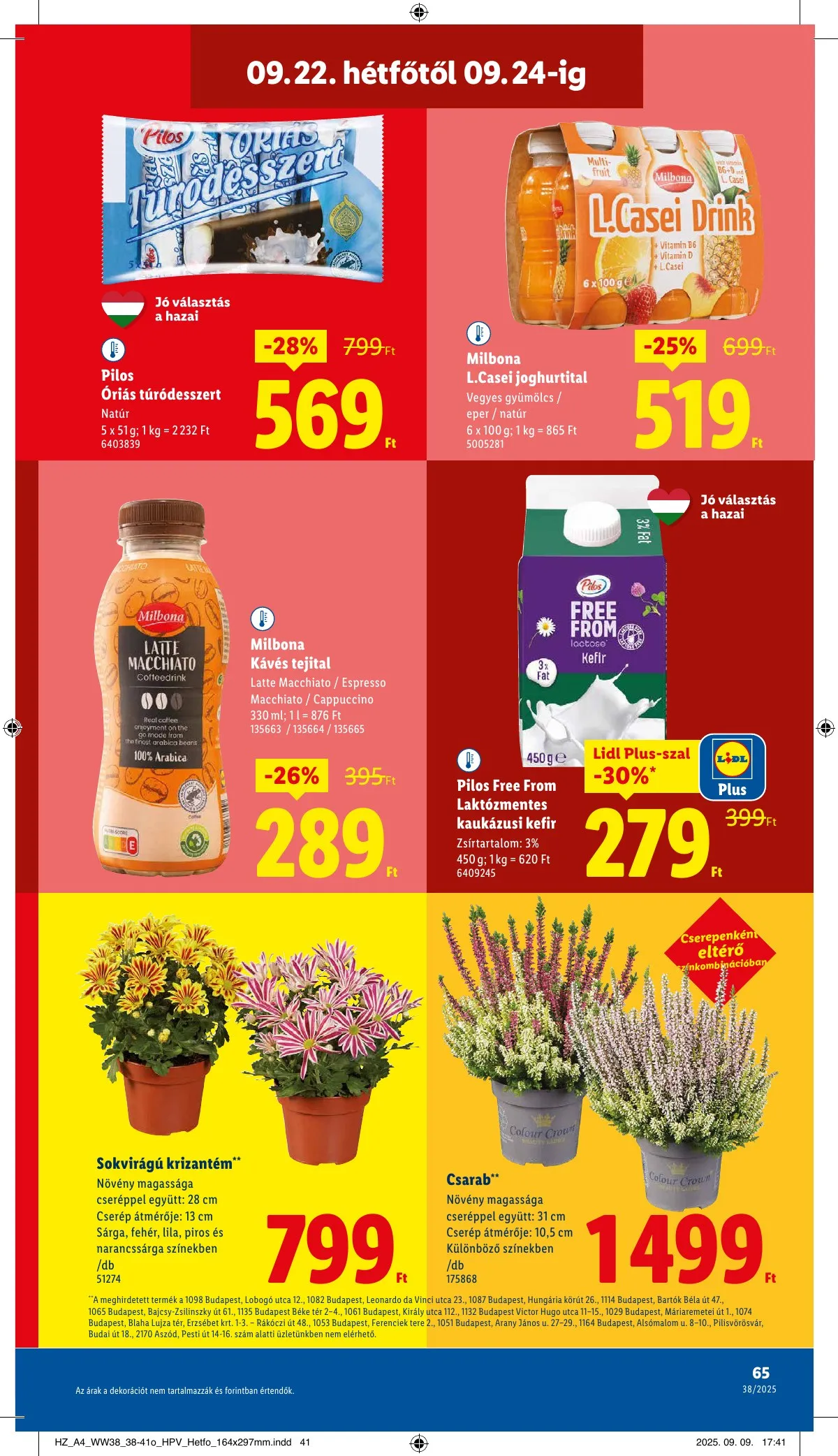 Lidl akciós újság 09.18–09.24 – 65. oldal
