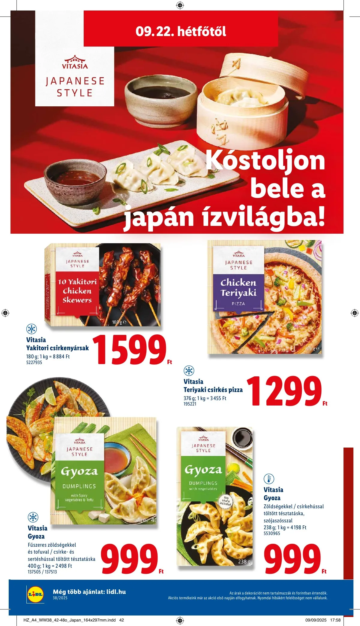 Lidl akciós újság 09.18–09.24 – 66. oldal