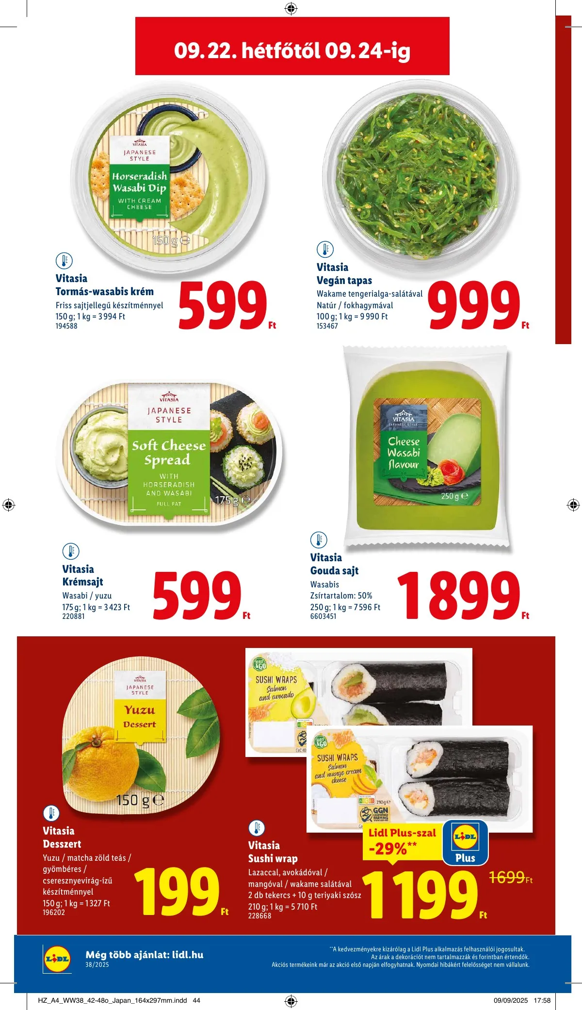 Lidl akciós újság 09.18–09.24 – 68. oldal