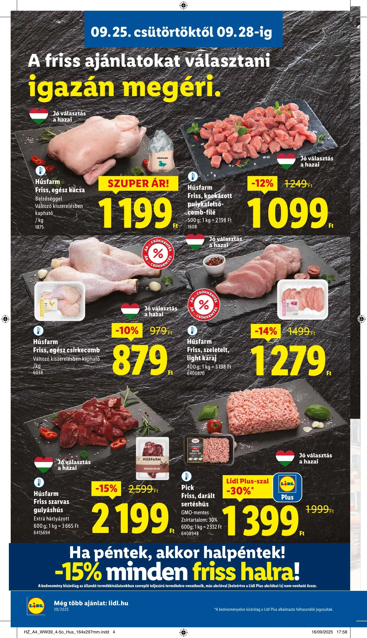 Lidl akciós újság 09.25–10.01 – 10. oldal