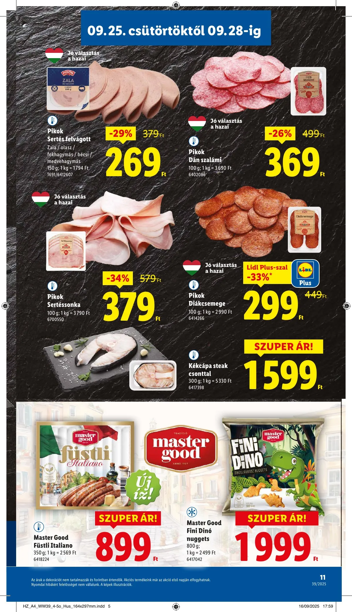 Lidl akciós újság 09.25–10.01 – 11. oldal