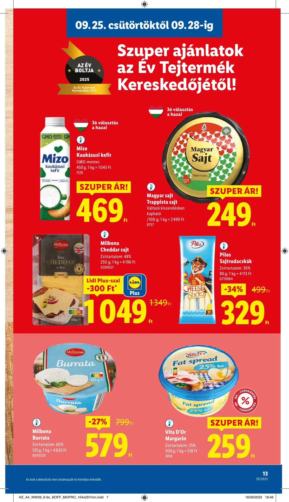 Lidl akciós újság 09.25–10.01 – 13. oldal