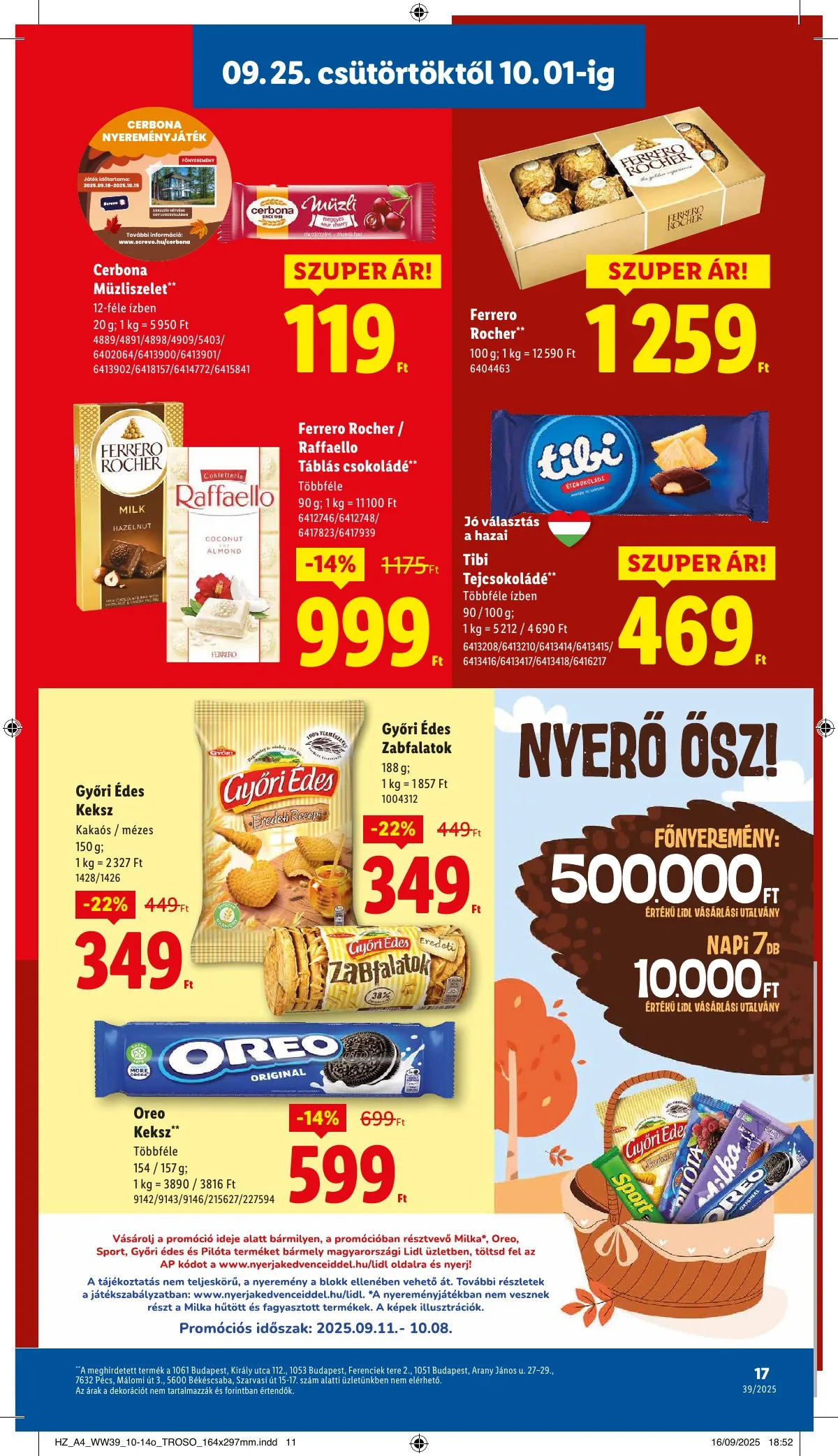 Lidl akciós újság 09.25–10.01 – 17. oldal