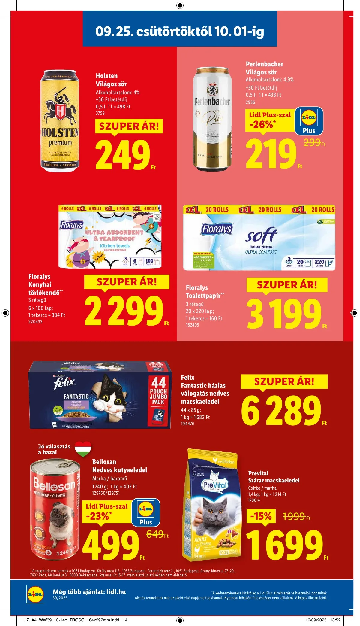 Lidl akciós újság 09.25–10.01 – 20. oldal