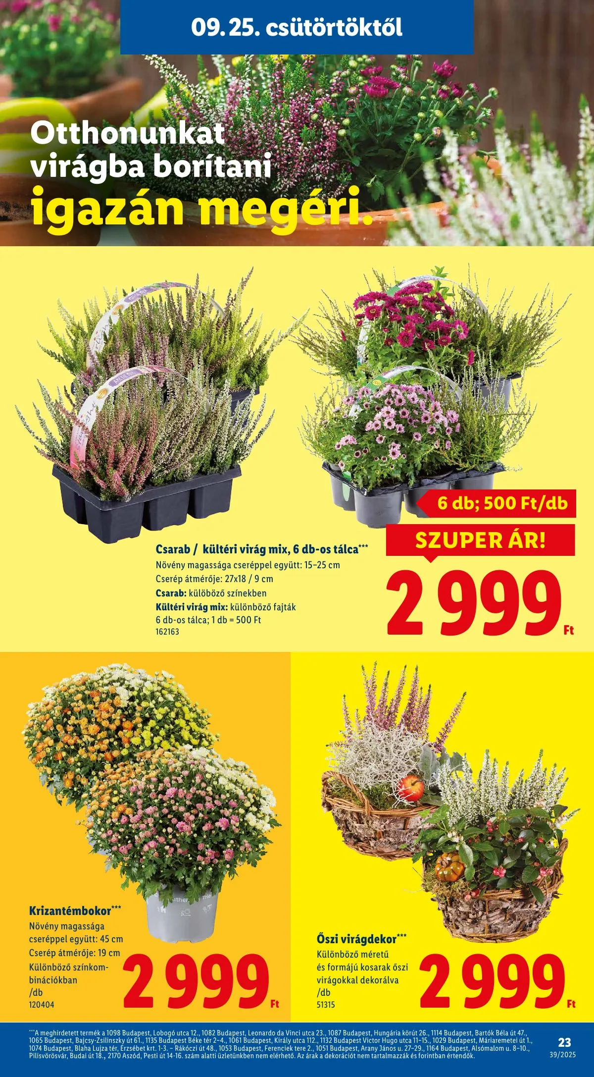 Lidl akciós újság 09.25–10.01 – 23. oldal