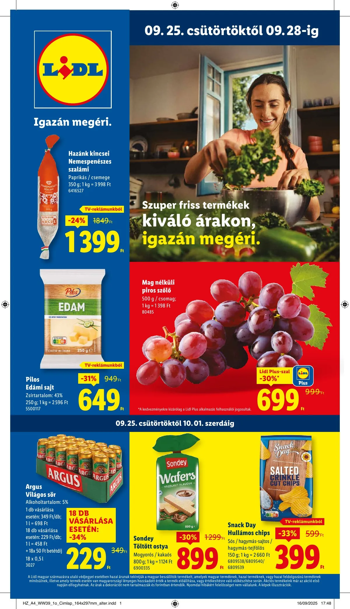 Lidl akciós újság 09.25–10.01 – 3. oldal