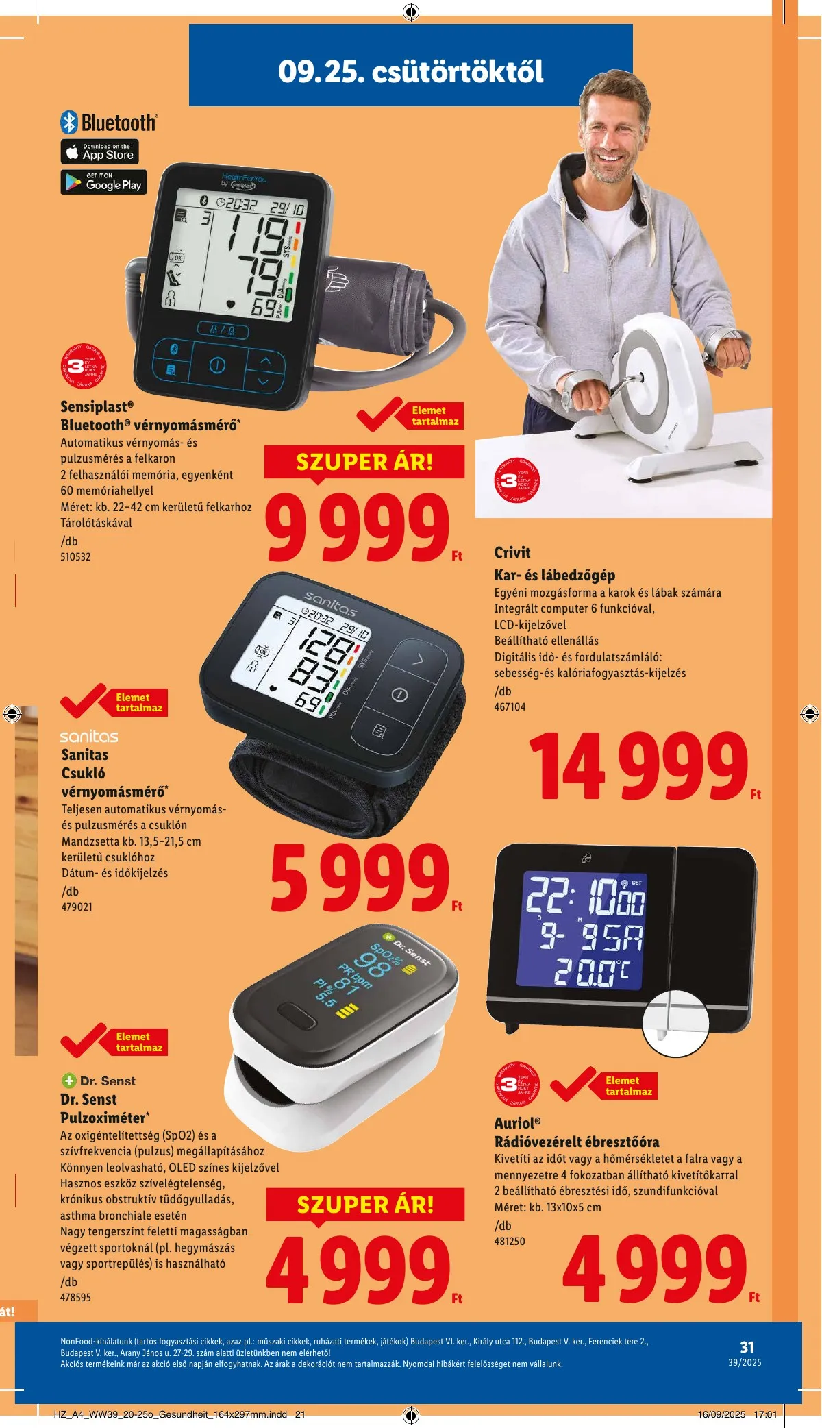 Lidl akciós újság 09.25–10.01 – 31. oldal