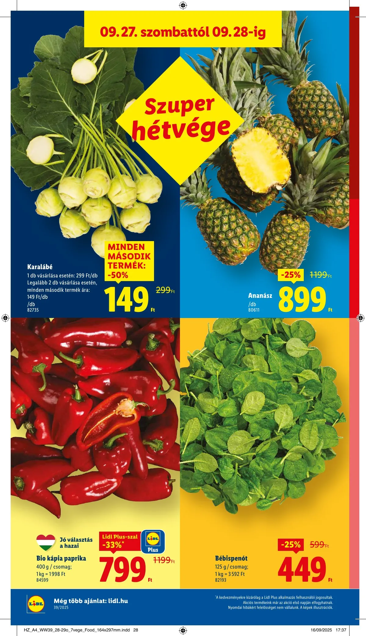Lidl akciós újság 09.25–10.01 – 42. oldal