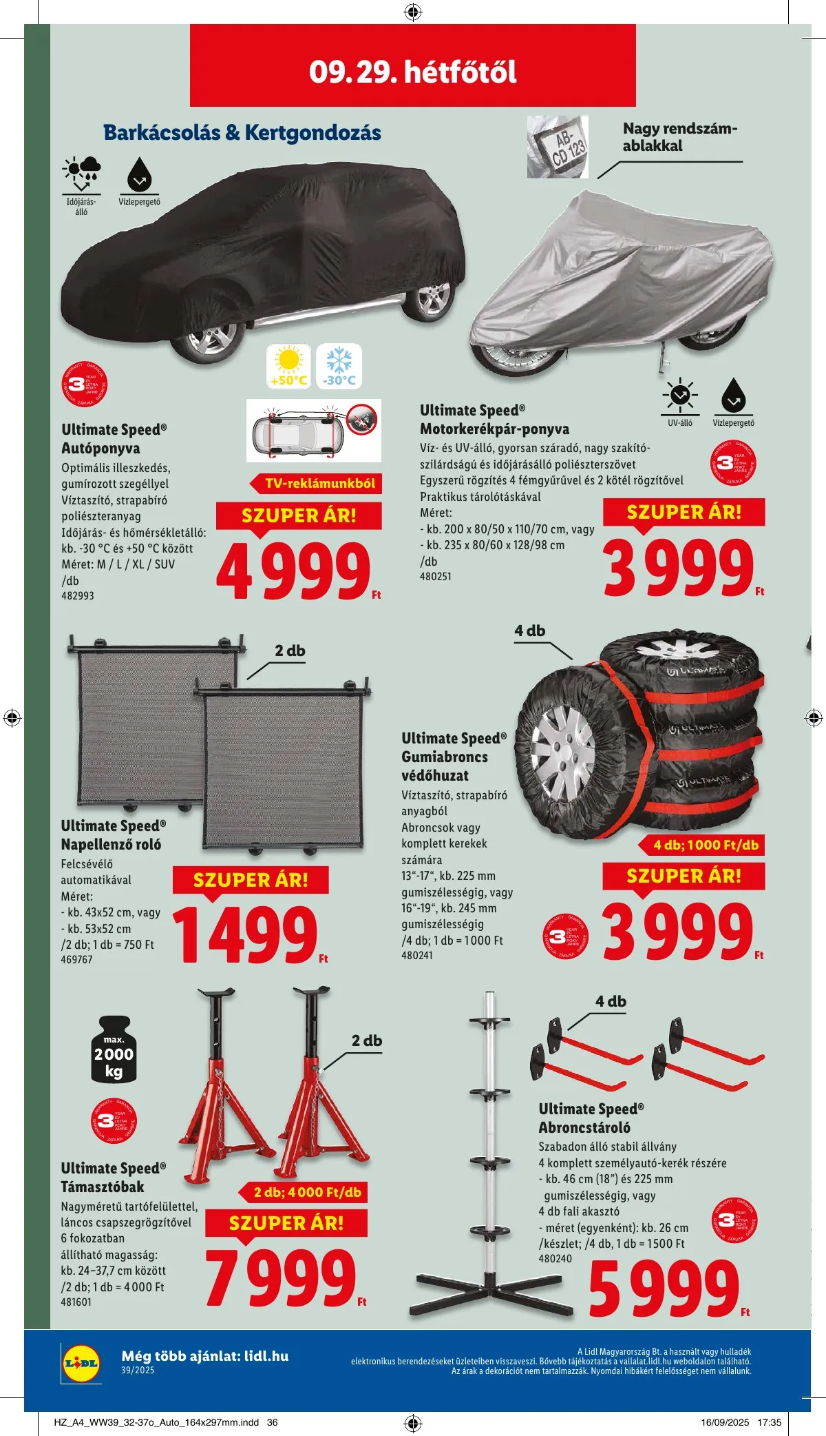 Lidl akciós újság 09.25–10.01 – 50. oldal