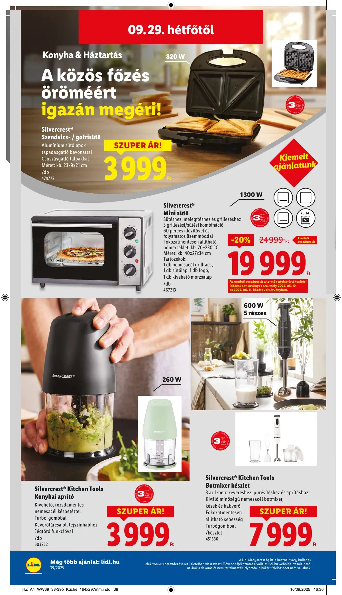 Lidl akciós újság 09.25–10.01 – 52. oldal