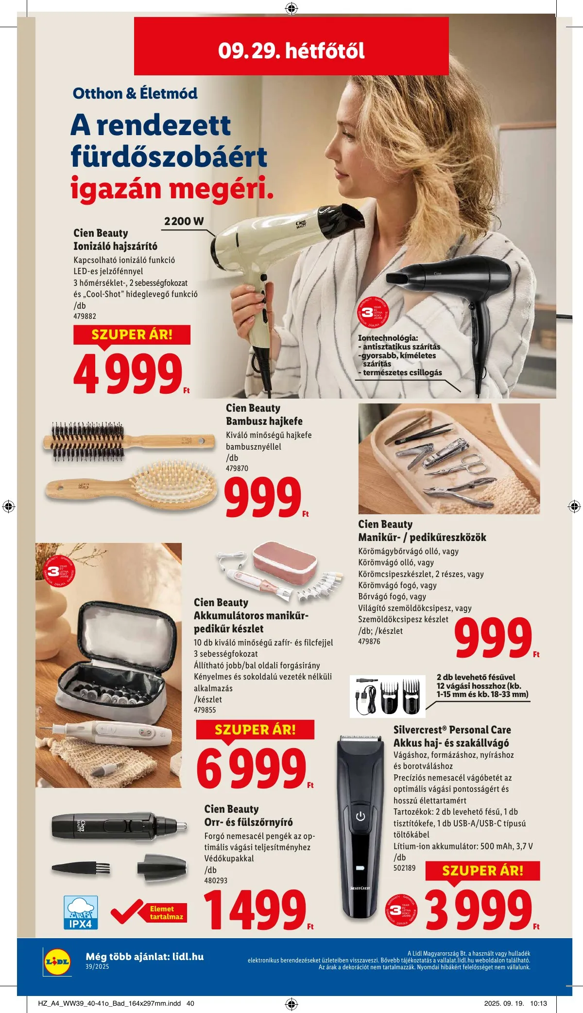 Lidl akciós újság 09.25–10.01 – 54. oldal