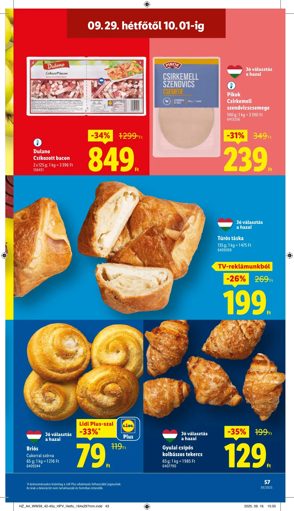 Lidl akciós újság 09.25–10.01 – 57. oldal