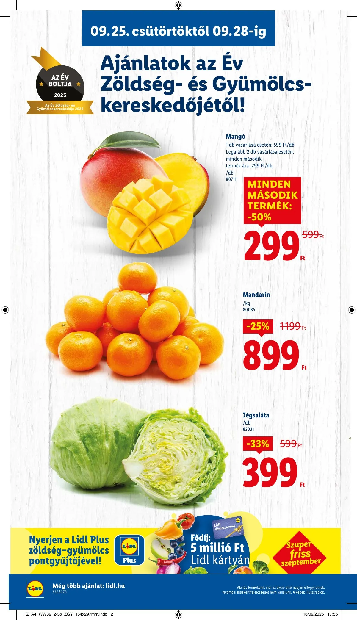 Lidl akciós újság 09.25–10.01 – 8. oldal