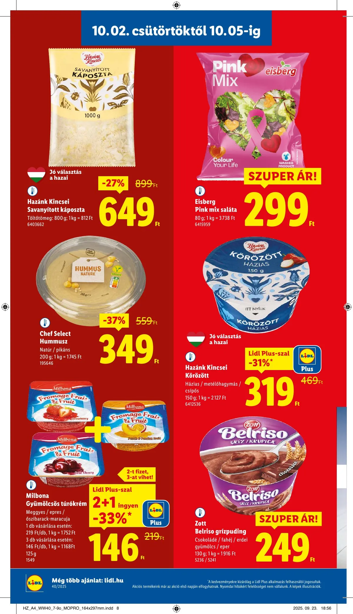Lidl akciós újság 10.02–10.08 – 10. oldal