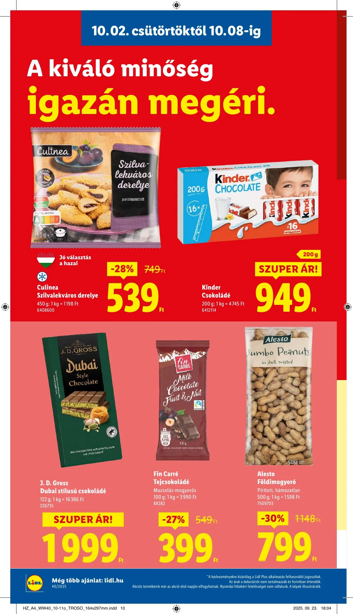 Lidl akciós újság 10.02–10.08 – 12. oldal