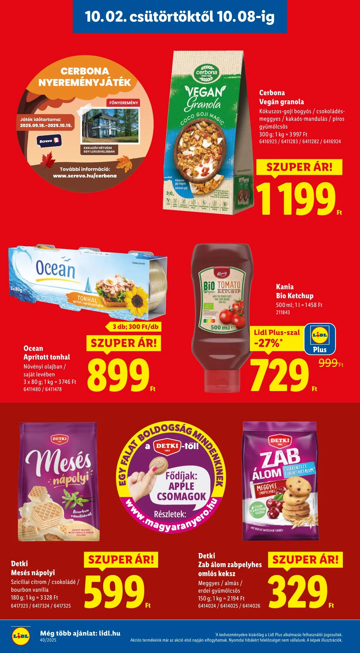Lidl akciós újság 10.02–10.08 – 14. oldal