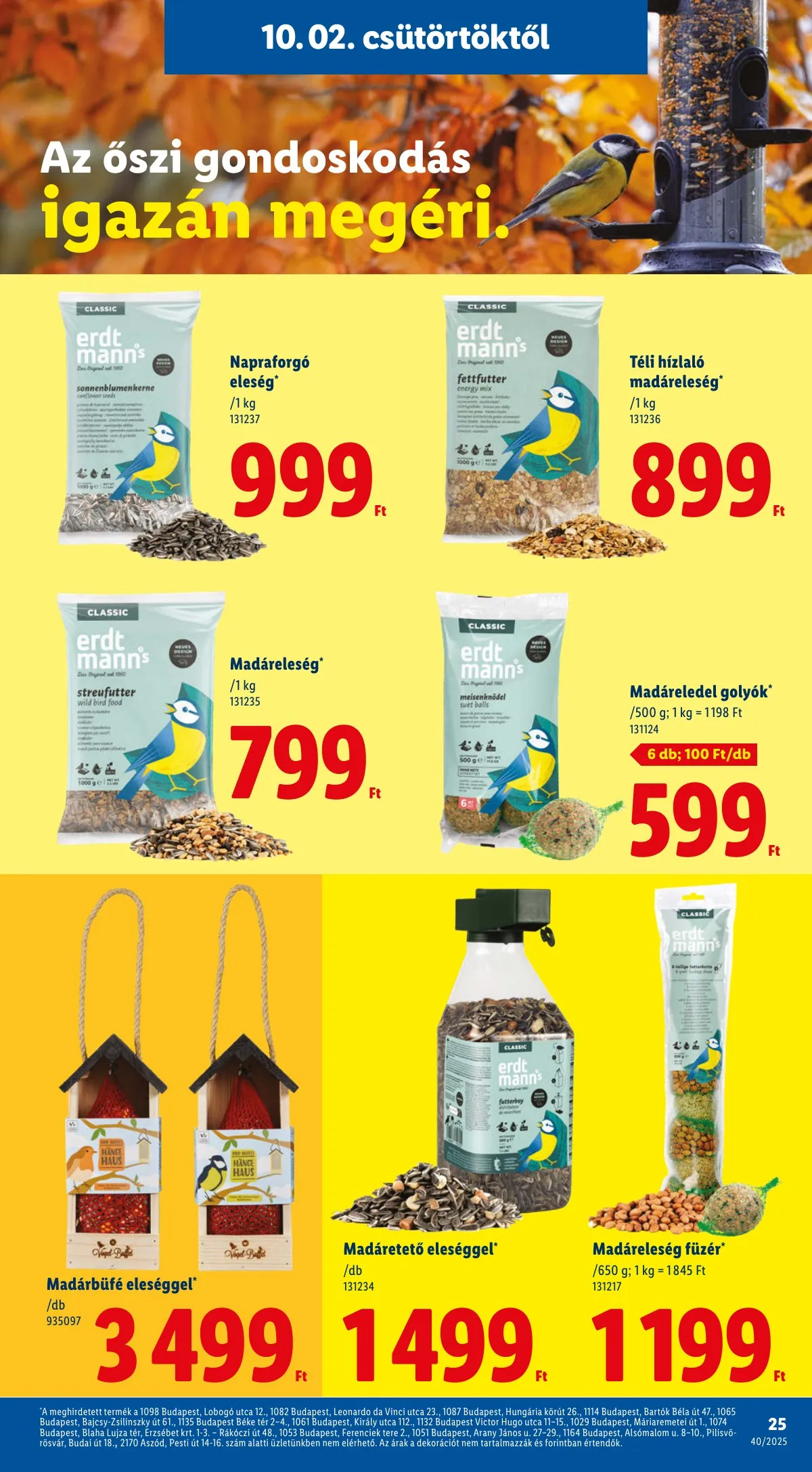 Lidl akciós újság 10.02–10.08 – 25. oldal