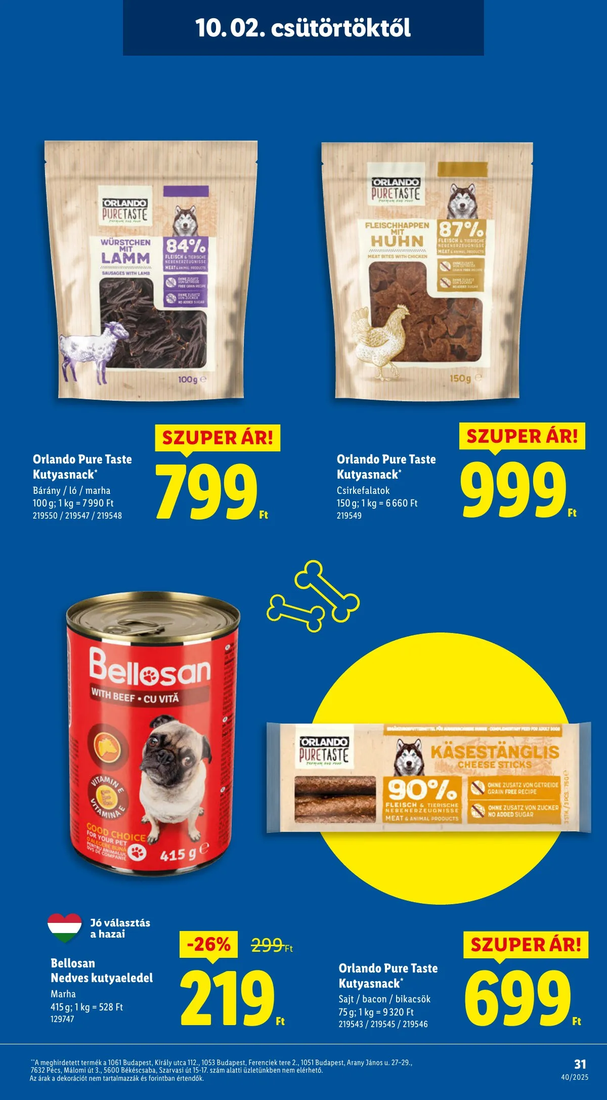 Lidl akciós újság 10.02–10.08 – 31. oldal
