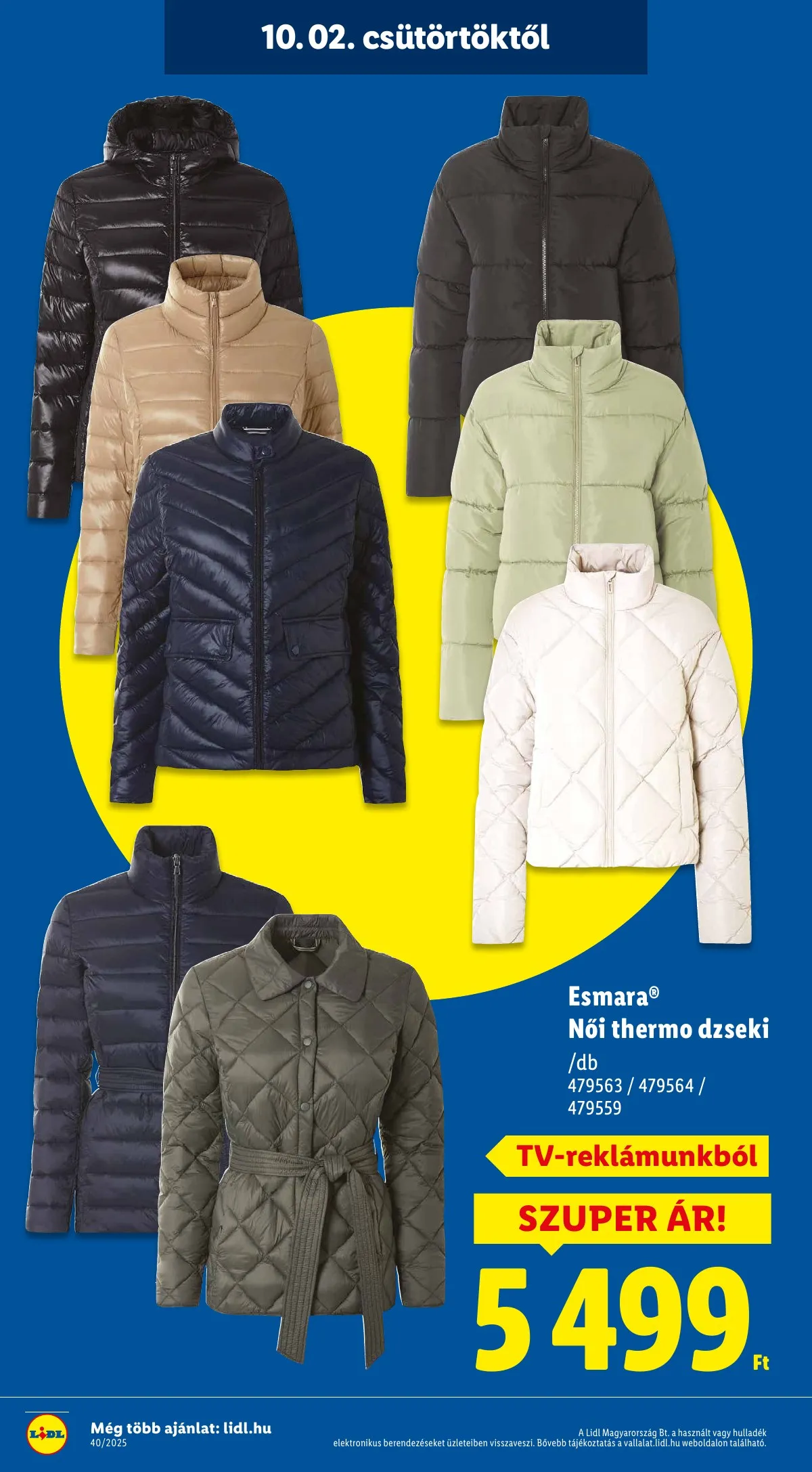 Lidl akciós újság 10.02–10.08 – 34. oldal