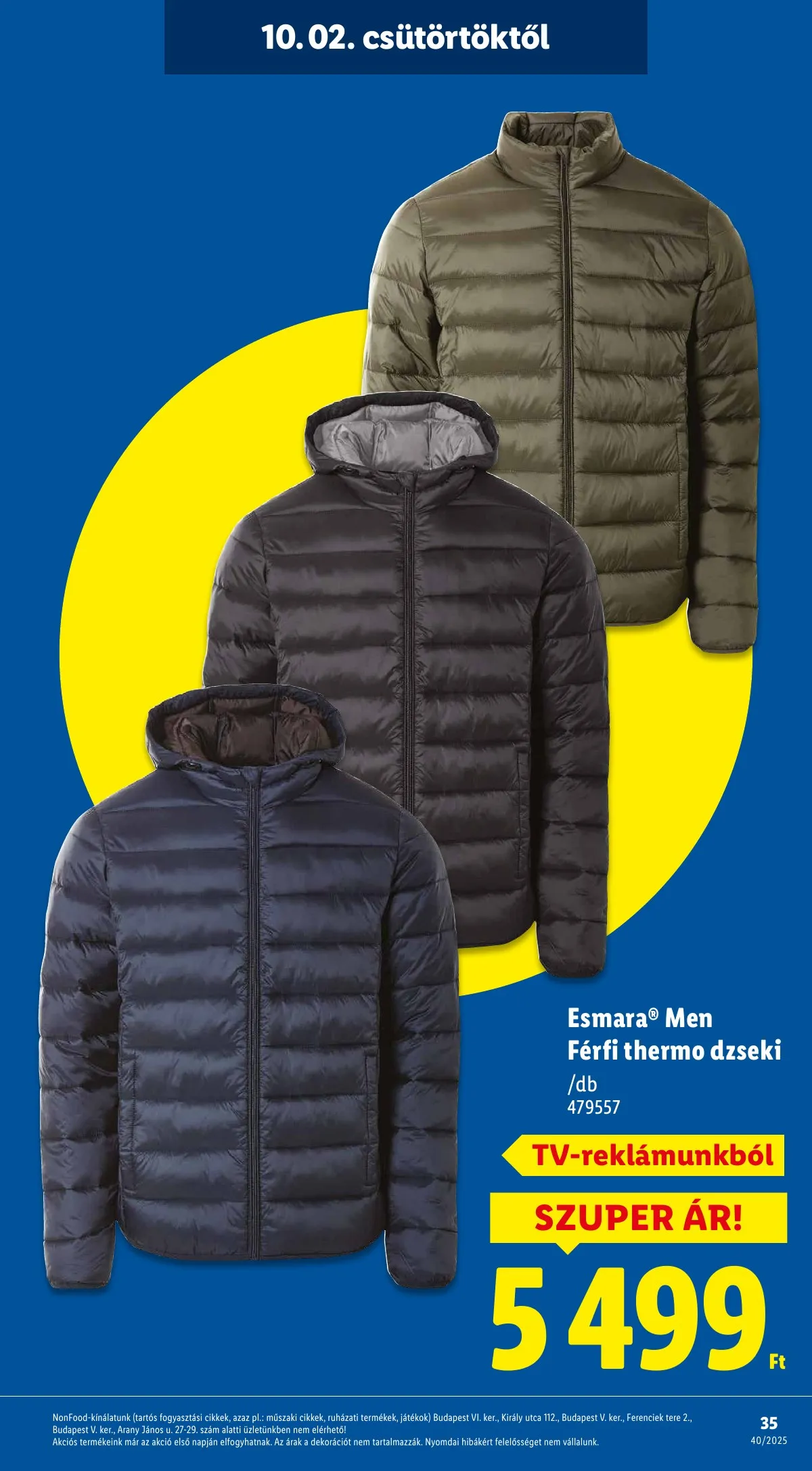 Lidl akciós újság 10.02–10.08 – 35. oldal