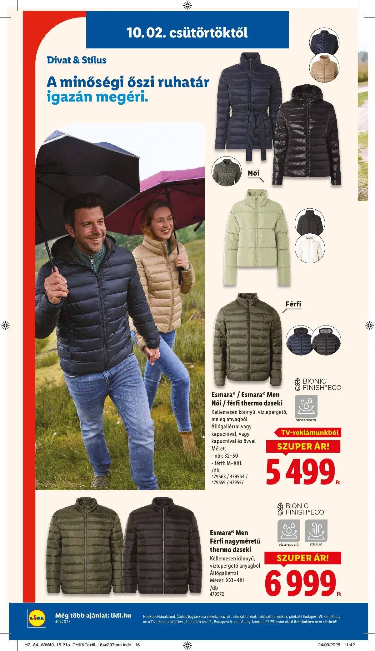Lidl akciós újság 10.02–10.08 – 36. oldal