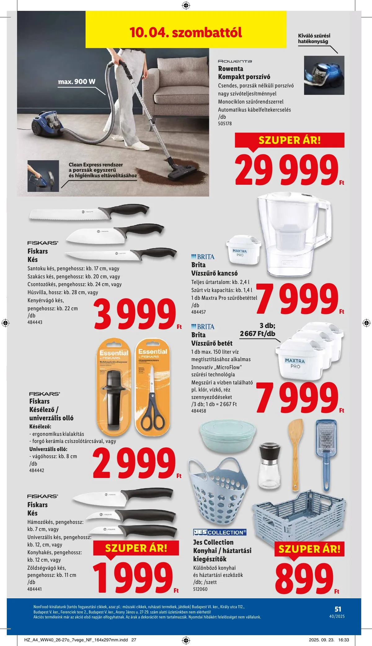 Lidl akciós újság 10.02–10.08 – 51. oldal