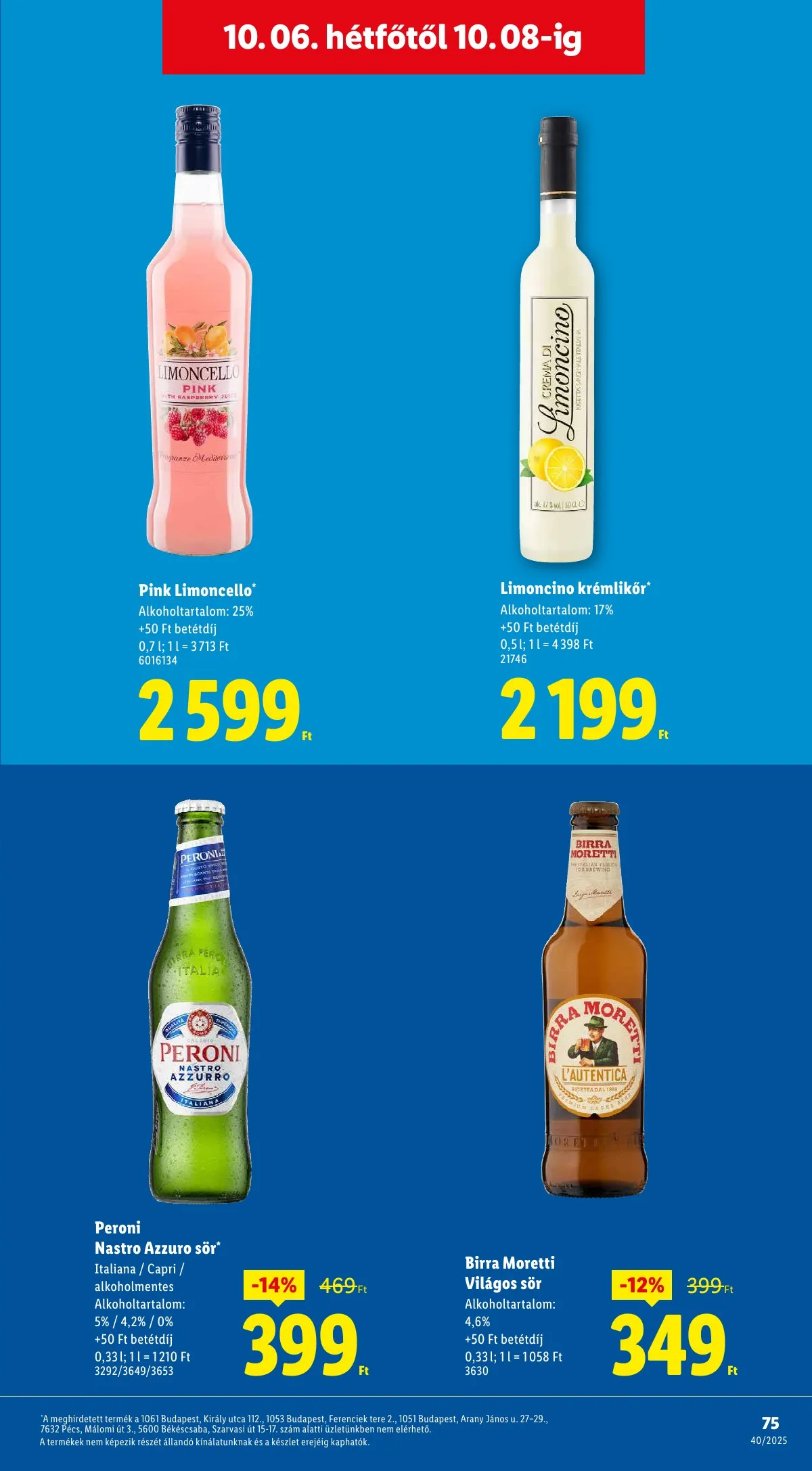 Lidl akciós újság 10.02–10.08 – 75. oldal