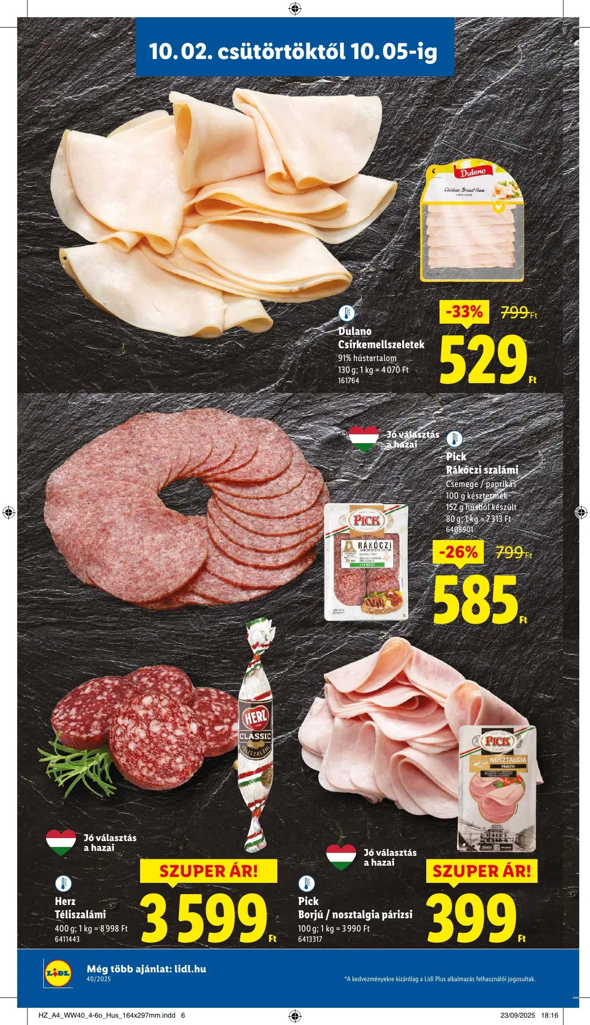 Lidl akciós újság 10.02–10.08 – 8. oldal