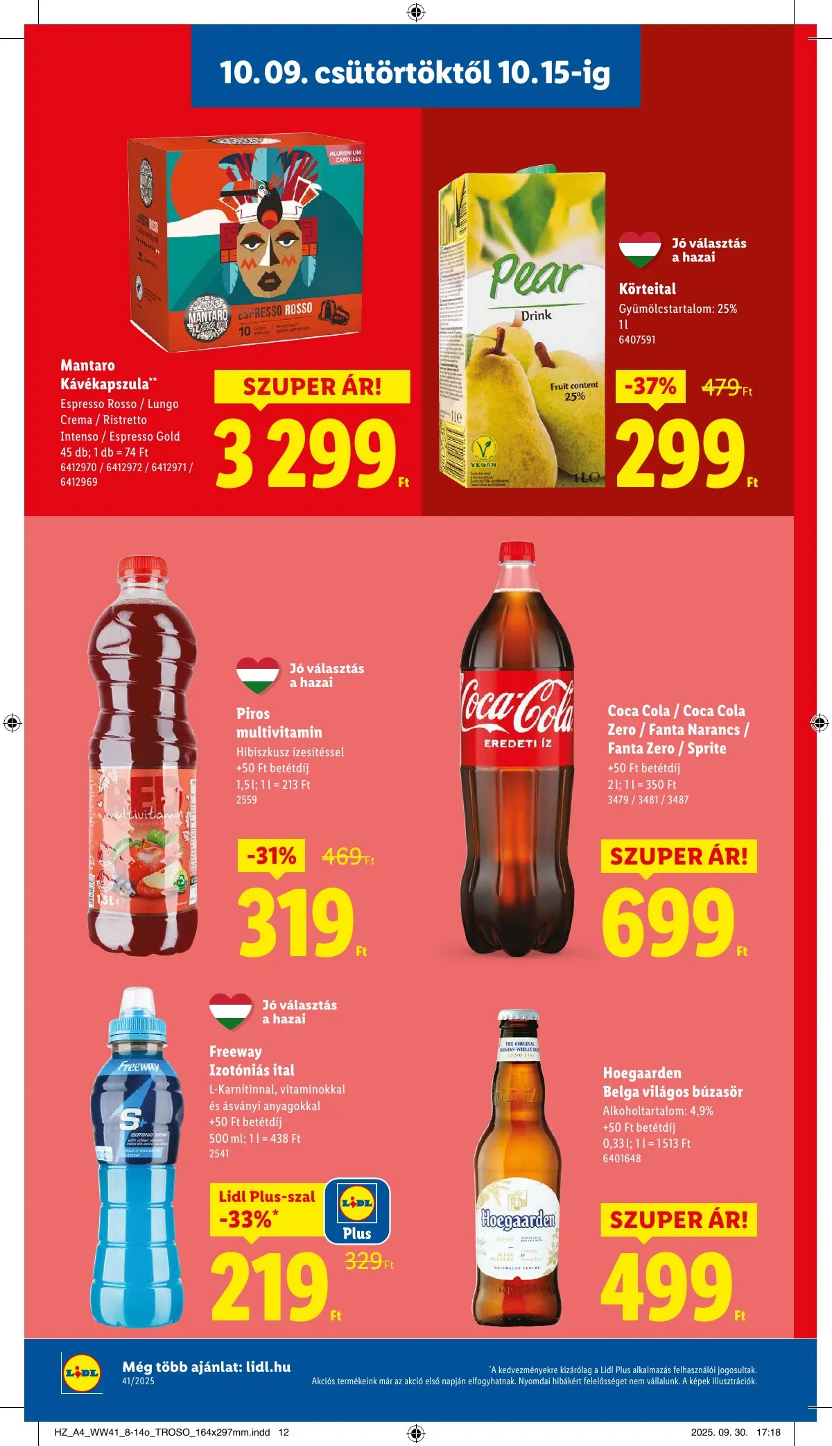 Lidl akciós újság 10.09–10.15 – 14. oldal
