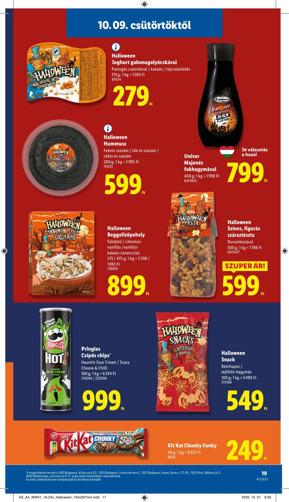 Lidl akciós újság 10.09–10.15 – 19. oldal