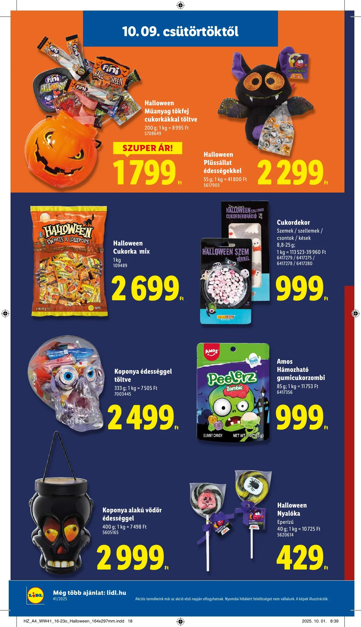 Lidl akciós újság 10.09–10.15 – 20. oldal