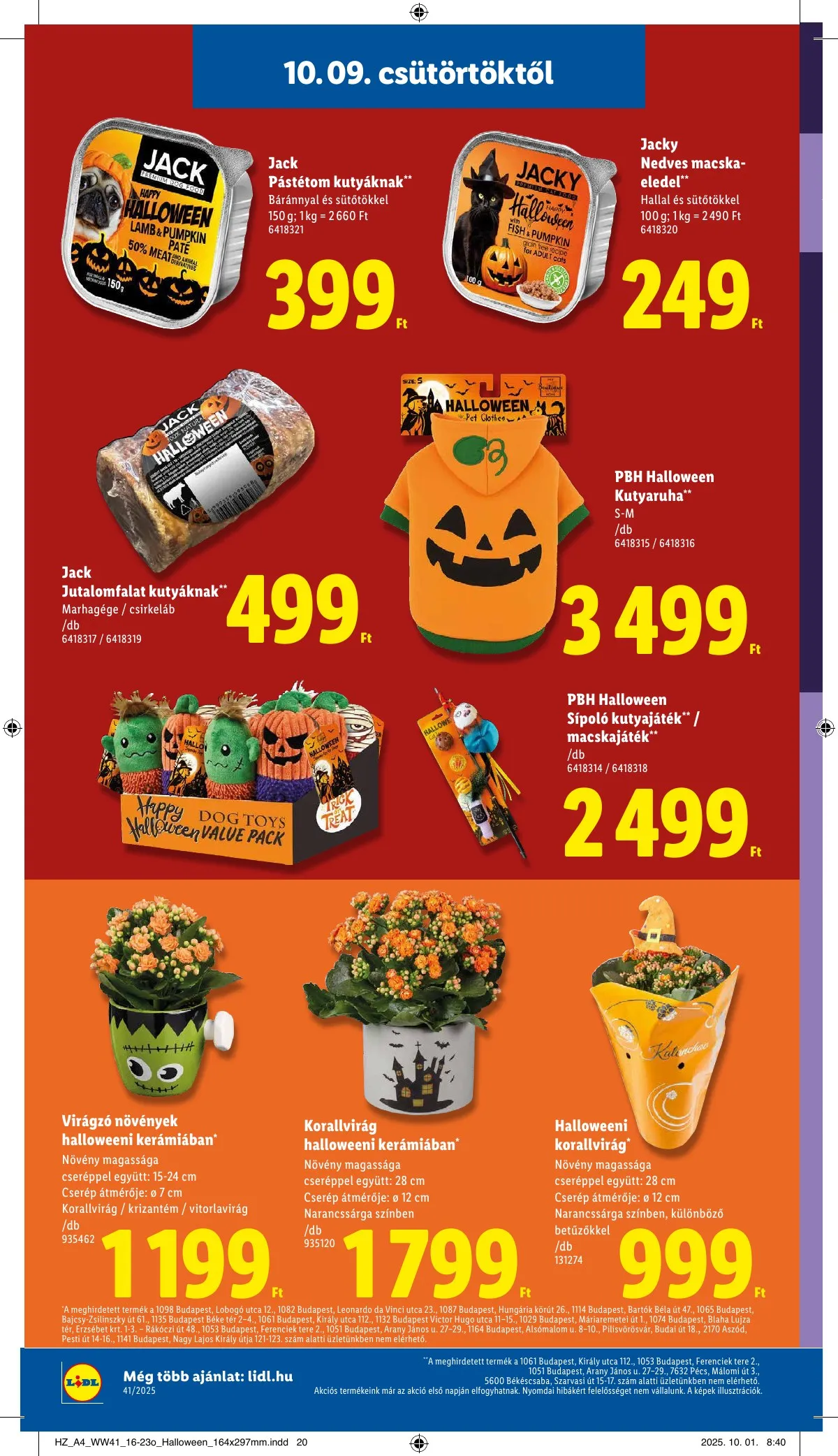 Lidl akciós újság 10.09–10.15 – 22. oldal