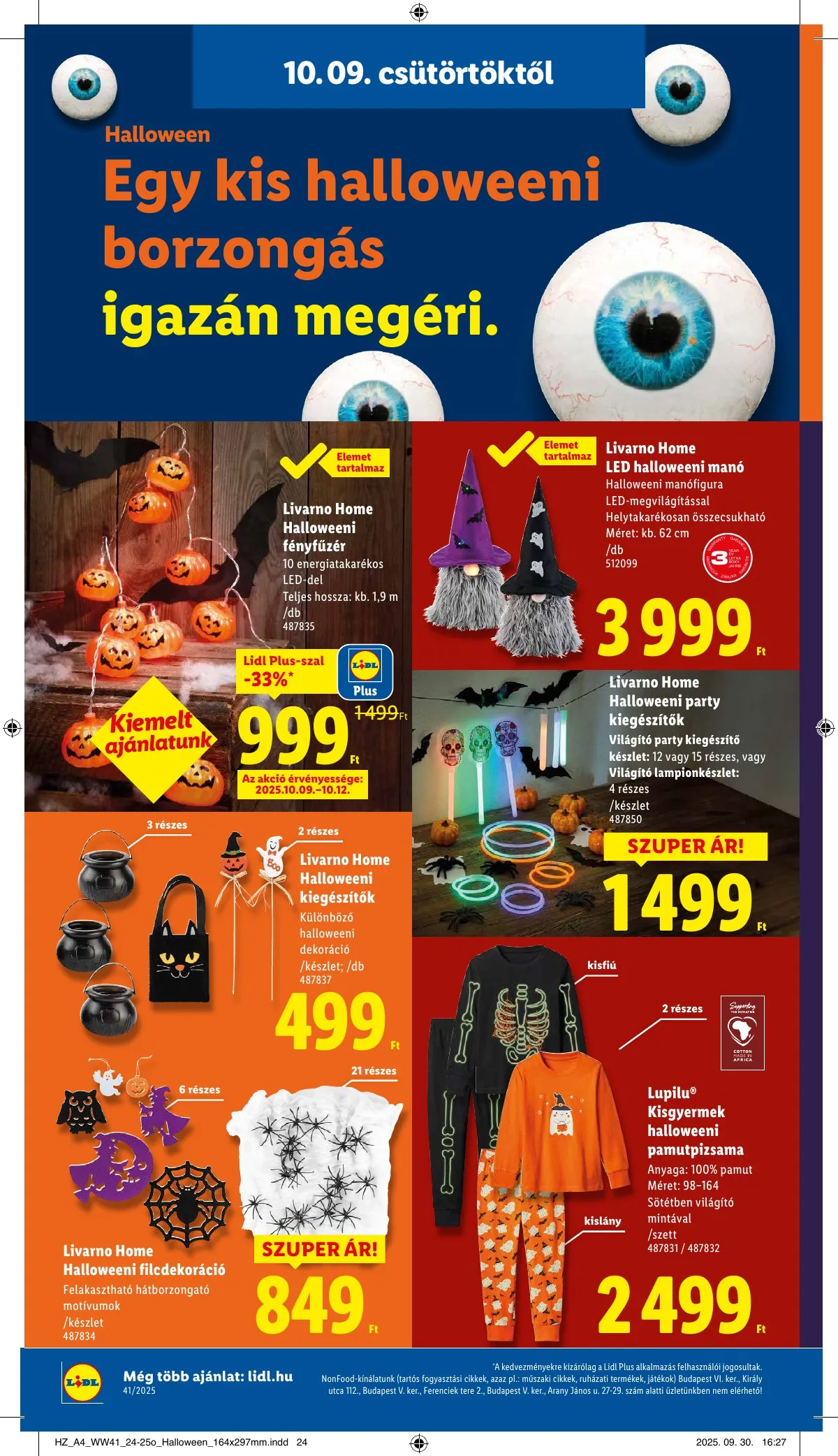 Lidl akciós újság 10.09–10.15 – 26. oldal
