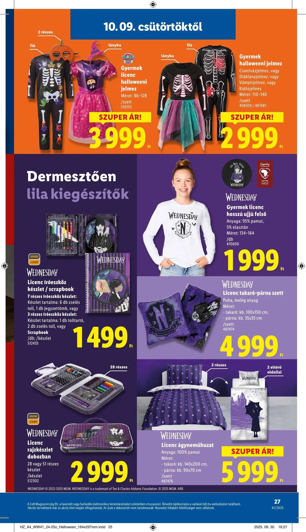 Lidl akciós újság 10.09–10.15 – 27. oldal