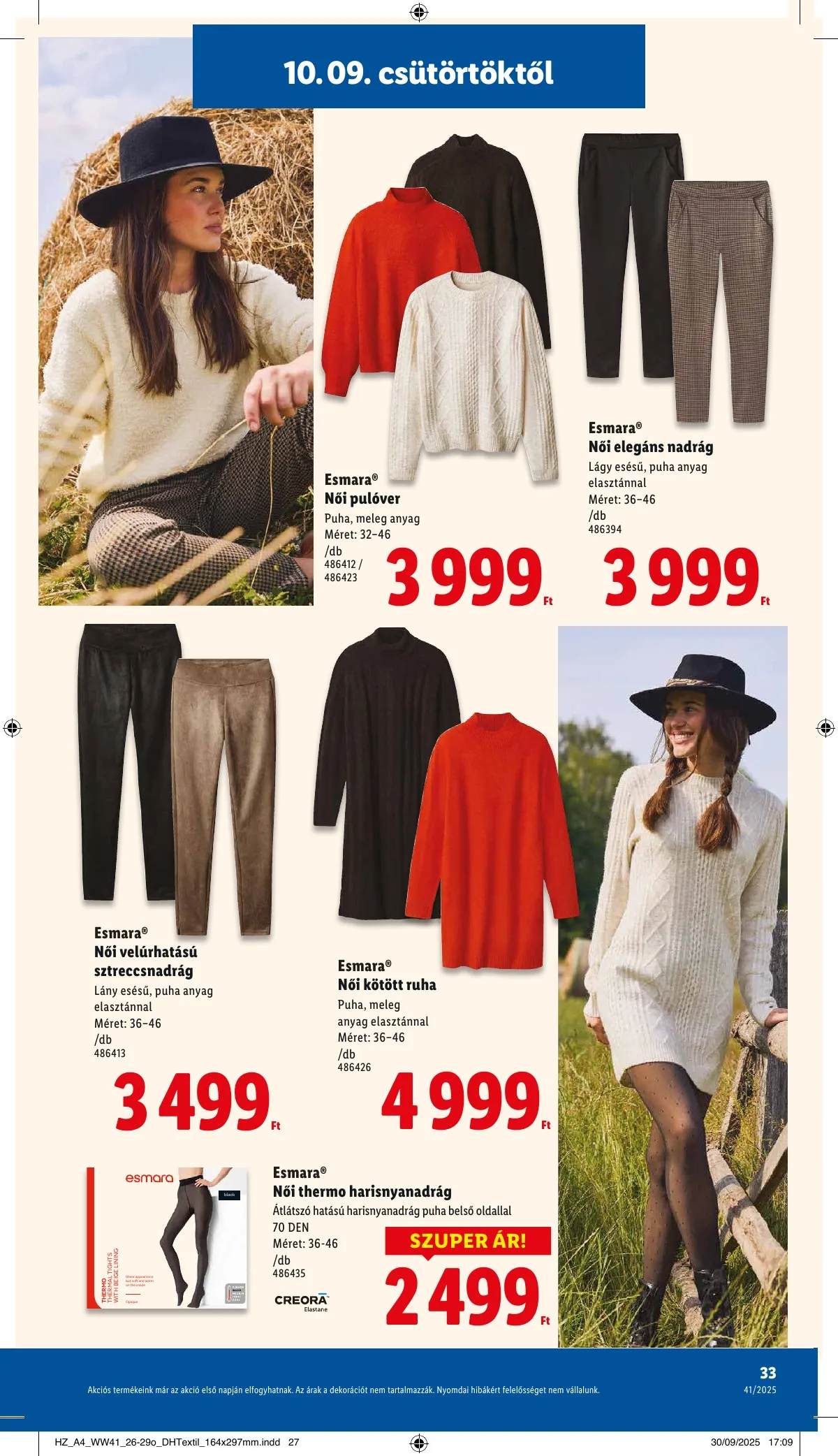 Lidl akciós újság 10.09–10.15 – 33. oldal