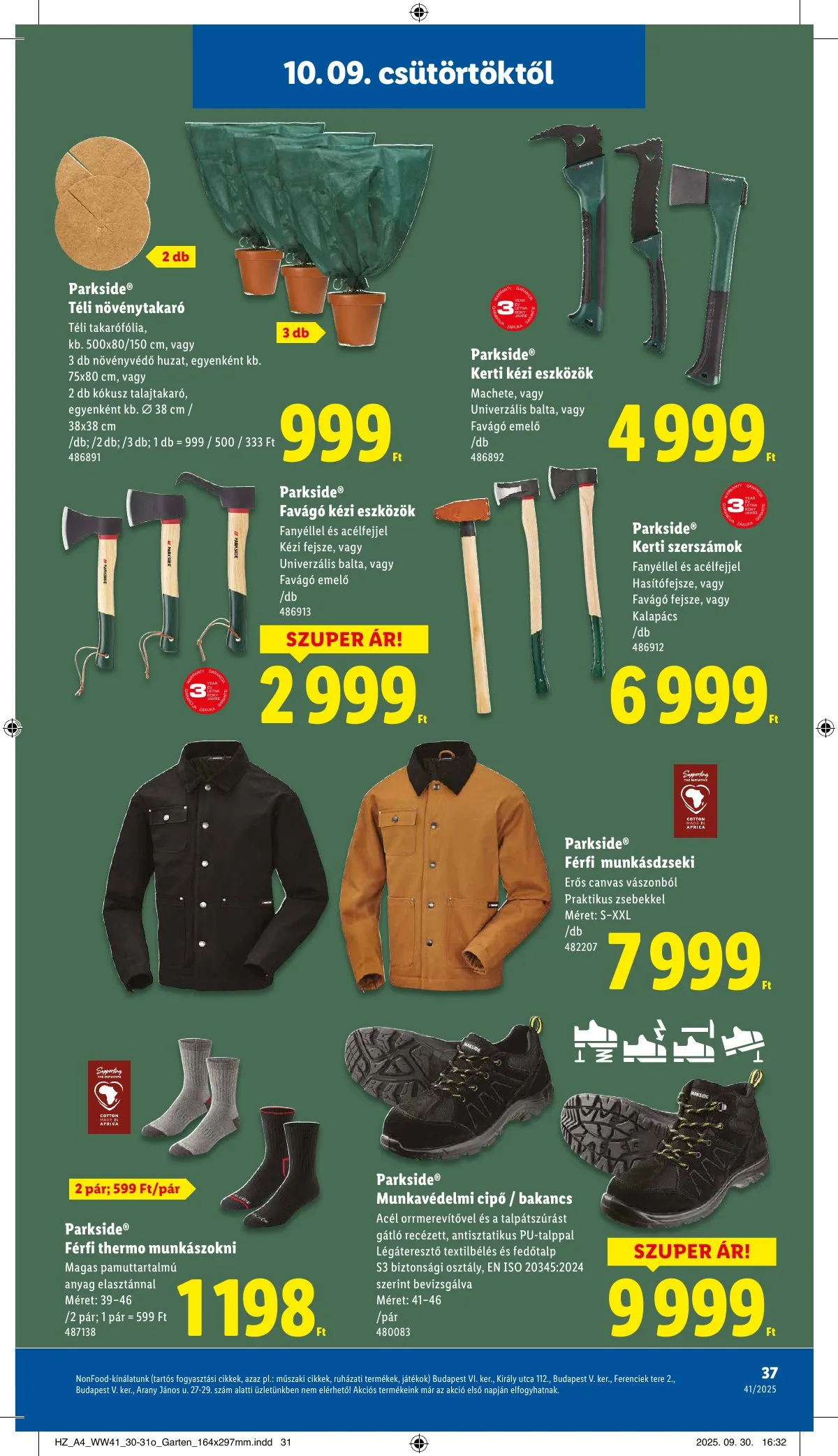 Lidl akciós újság 10.09–10.15 – 37. oldal