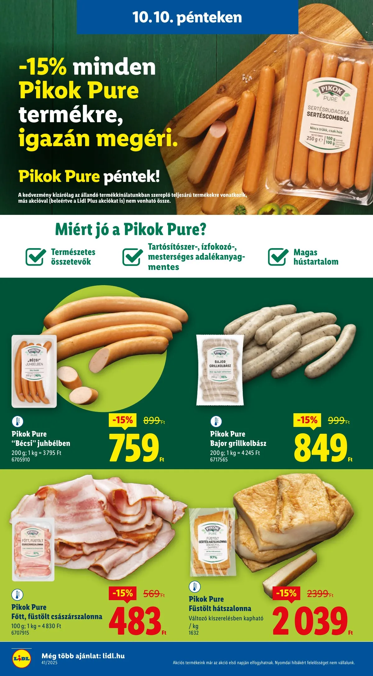 Lidl akciós újság 10.09–10.15 – 38. oldal