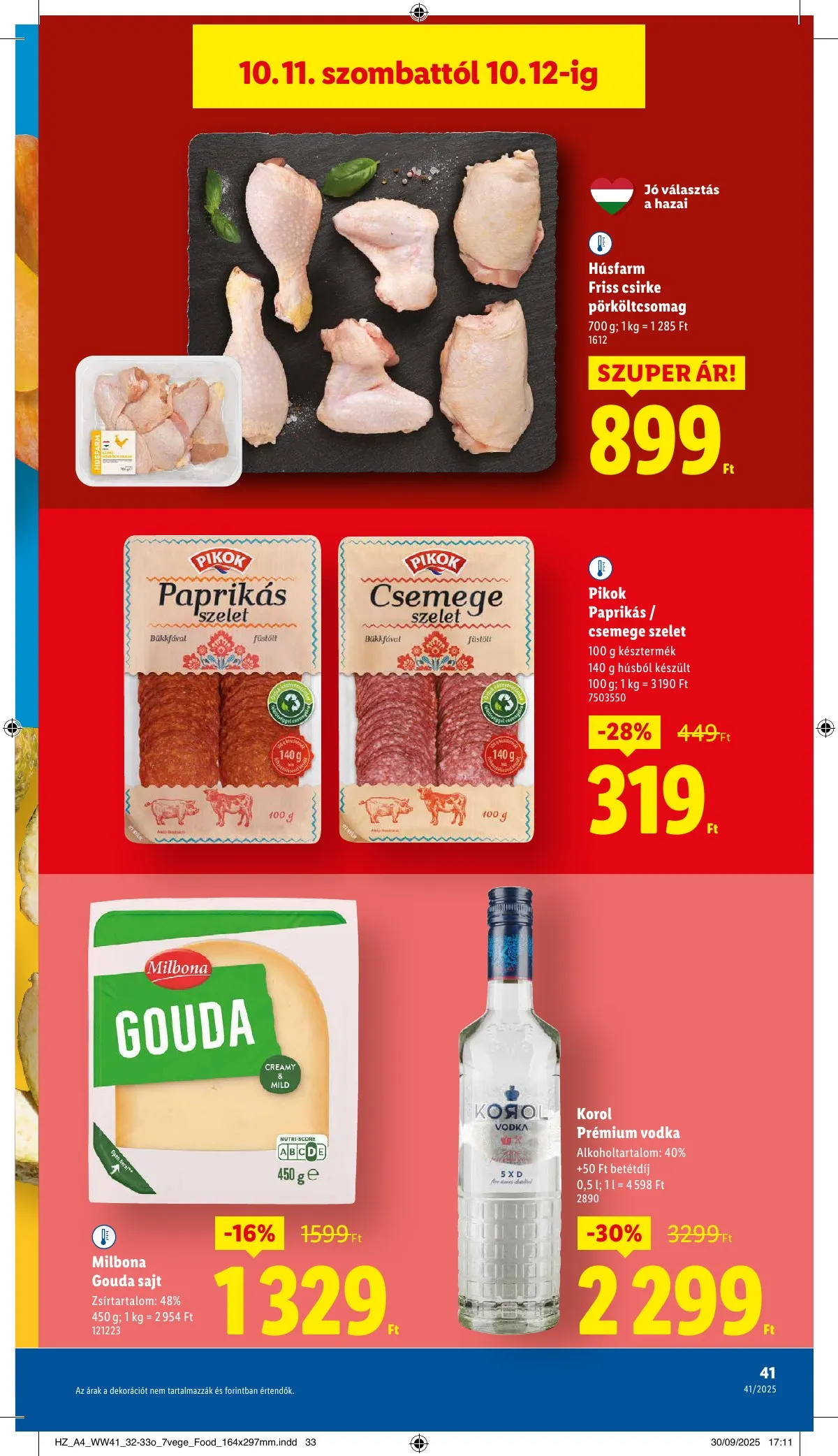 Lidl akciós újság 10.09–10.15 – 41. oldal